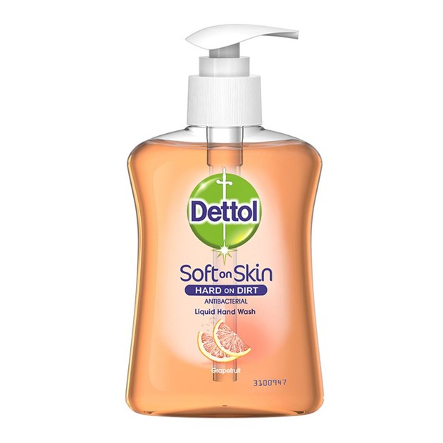 Dettol Liquid Soap Soft on Skin Grapefruit Υγρό Αντιβακτηριδιακό Κρεμοσάπουνο Χεριών 250ml Dettol Liquid Soap Soft on Skin Grapefruit Υγρό Αντιβακτηριδιακό Κρεμοσάπουνο Χεριών 250ml