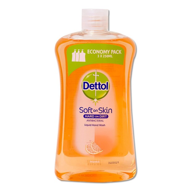 Dettol Liquid Soap Grapefruit Refill Ανταλλακτικό Αντιβακτηριδιακό Υγρό Κρεμοσάπουνο Χεριών με Γκρέιπφρουτ 750ml Dettol Liquid Soap Grapefruit Refill Ανταλλακτικό Αντιβακτηριδιακό Υγρό Κρεμοσάπουνο Χεριών με Γκρέιπφρουτ 750ml