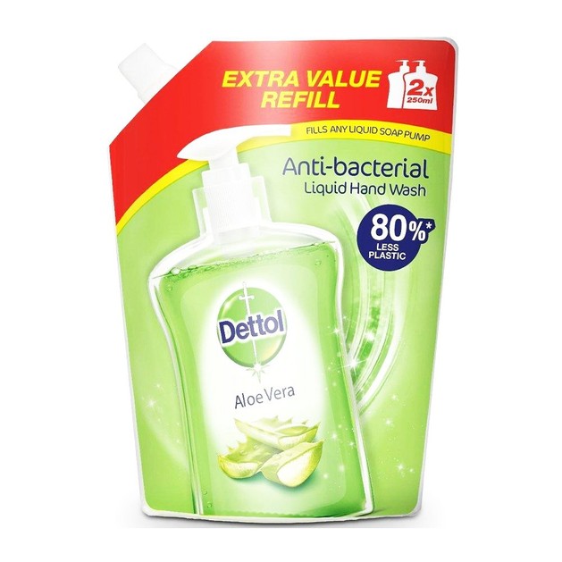 Dettol Soft on Skin Hard on Dirt Aloe Vera Refill Ανταλλακτικό Αντιβακτηριδιακό Υγρό Κρεμοσάπουνο 500ml Dettol Soft on Skin Hard on Dirt Aloe Vera Refill Ανταλλακτικό Αντιβακτηριδιακό Υγρό Κρεμοσάπουνο 500ml