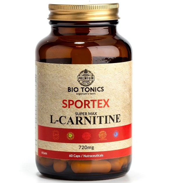 Bio Tonics Sportex L-Carnitine 720mg 60caps Bio Tonics Sportex L-Carnitine 720mg 60caps