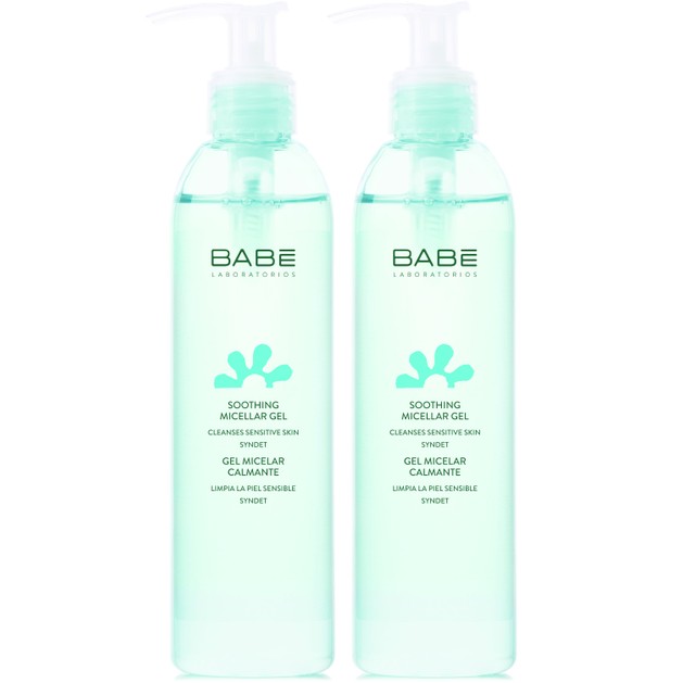 Babe Essentials Πακέτο Προσφοράς Soothing Micellar Gel Μικυλλιακό Gel Καθαρισμού Προσώπου 2x245ml Babe Essentials Πακέτο Προσφοράς Soothing Micellar Gel Μικυλλιακό Gel Καθαρισμού Προσώπου 2x245ml