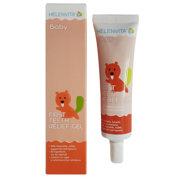 Helenvita Baby First Teeth Relief Gel Παιδική Ανακουφιστική Γέλη των Δοντιών & των Ούλων 30ml Helenvita Baby First Teeth Relief Gel Παιδική Ανακουφιστική Γέλη των Δοντιών & των Ούλων 30ml