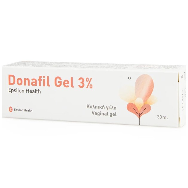 Epsilon Health Donafil Gel 3% Vaginal Gel 30ml Epsilon Health Donafil Gel 3% Vaginal Gel 30ml