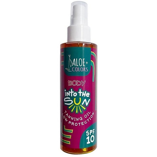 Aloe+ Colors Into the Sun Tanning Oil Low Protection Spf10, 150ml Aloe+ Colors Into the Sun Tanning Oil Low Protection Spf10, 150ml