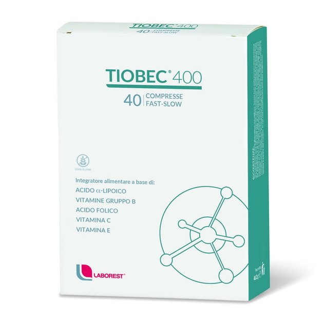 Laborest Tiobec 400 Συμπλήρωμα Διατροφής για την Φυσιολογική Λειτουργία του Νευρικού Συστήματος 40 Tabs Laborest Tiobec 400 Συμπλήρωμα Διατροφής για την Φυσιολογική Λειτουργία του Νευρικού Συστήματος 40 Tabs