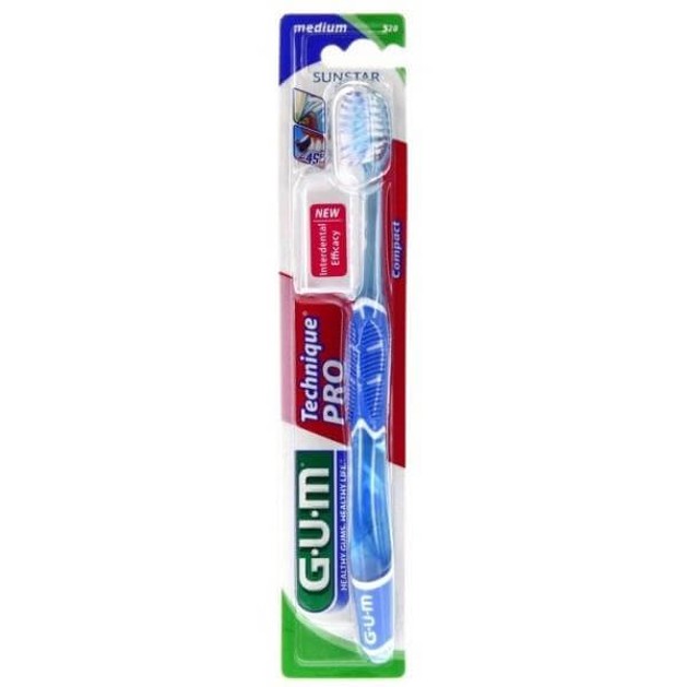 Gum Technique PRO Compact Medium Οδοντόβουρτσα με Θήκη Προστασίας (528) Gum Technique PRO Compact Medium Οδοντόβουρτσα με Θήκη Προστασίας (528)