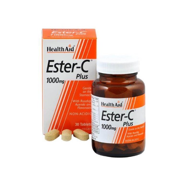 Health Aid Ester - C Plus 1000mg With Bioflavonoids 30tabs Health Aid Ester - C Plus 1000mg With Bioflavonoids 30tabs