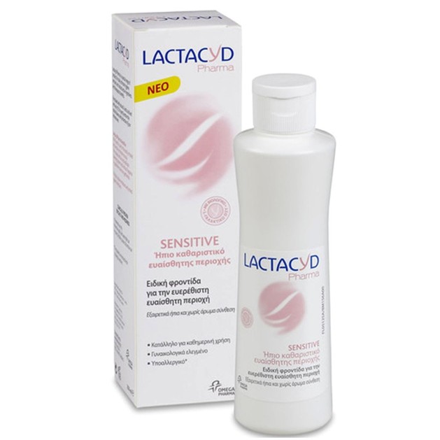 Lactacyd Sensitive Ήπιο Καθαριστικό Ευαίσθητης Περιοχής 250ml & Δώρο Intimate Wipes Μαντηλάκια Καθαρισμού 15 Τμχ Lactacyd Sensitive Ήπιο Καθαριστικό Ευαίσθητης Περιοχής 250ml & Δώρο Intimate Wipes Μαντηλάκια Καθαρισμού 15 Τμχ