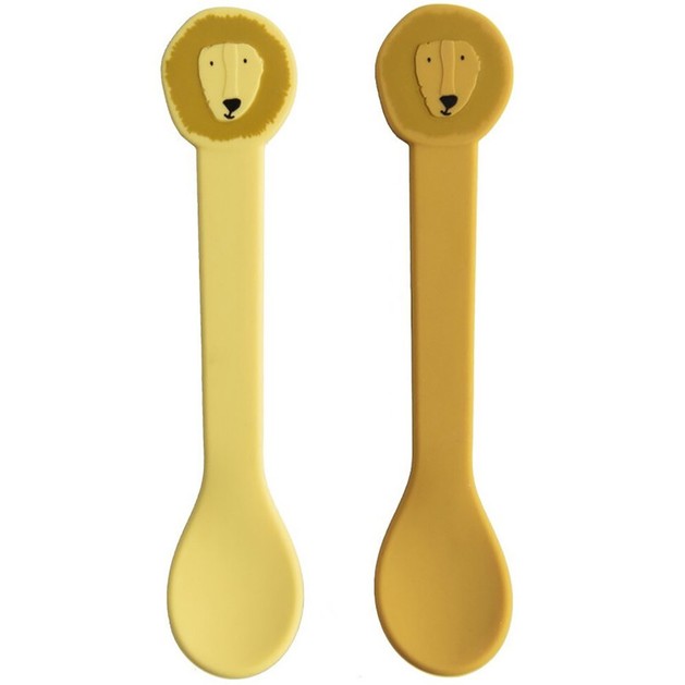 Trixie Silicone Spoon 6m+ Κωδ 77827, 2 Τεμάχια - Mr. Lion Trixie Silicone Spoon 6m+ Κωδ 77827, 2 Τεμάχια - Mr. Lion