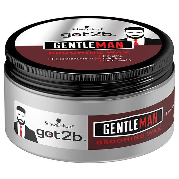Schwarzkopf Got2B Wax Gentleman Polishing Κερί για Λάμψη, Απαλότητα & Ακρίβεια στο Χτένισμα 100ml Schwarzkopf Got2B Wax Gentleman Polishing Κερί για Λάμψη, Απαλότητα & Ακρίβεια στο Χτένισμα 100ml