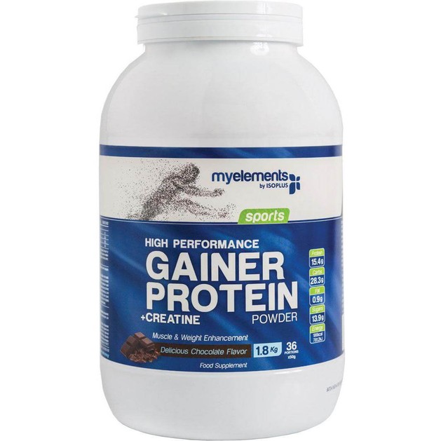 MyElements Sports High Performance Gainer Protein Powder Υψηλής Ισχύος Πρωτεΐνη με Γεύση Delicious Chocolate 1,8Kg MyElements Sports High Performance Gainer Protein Powder Υψηλής Ισχύος Πρωτεΐνη με Γεύση Delicious Chocolate 1,8Kg