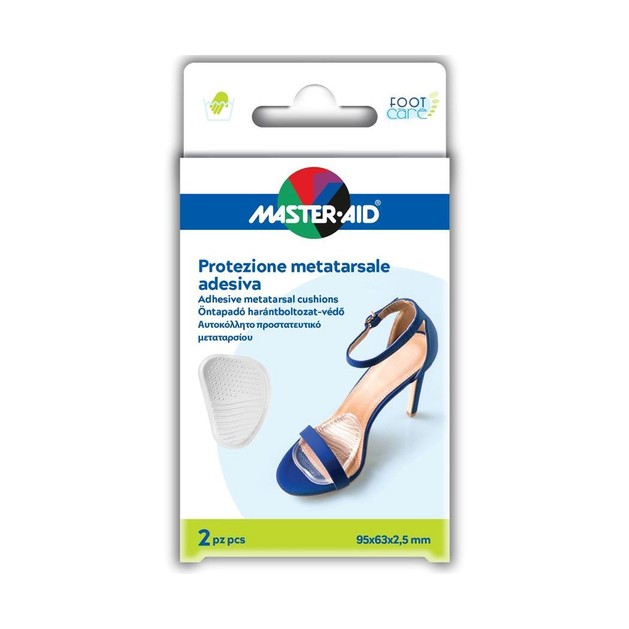 Master Aid Protection Metatarsal Gel Προστατευτικό Μεταταρσίου One Size 2 Τεμάχια Master Aid Protection Metatarsal Gel Προστατευτικό Μεταταρσίου One Size 2 Τεμάχια