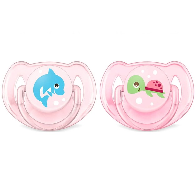 Avent Πιπίλες Σιλικόνης Classic 6-18m Sea World για Κορίτσι 2τμχ SCF169/38 Avent Πιπίλες Σιλικόνης Classic 6-18m Sea World για Κορίτσι 2τμχ SCF169/38