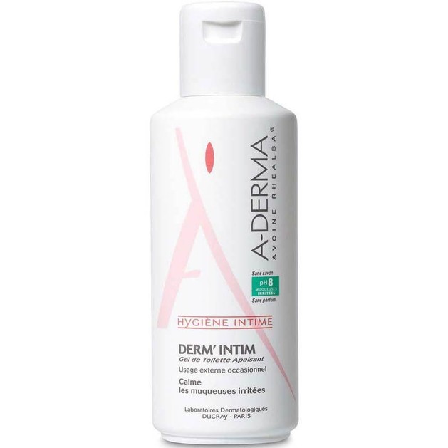 A-Derma Derm\'Intim pH 8 Καθαριστικό Ευαίσθητης Περιοχής για Περιστασιακή Χρήση 200ml A-Derma Derm\'Intim pH 8 Καθαριστικό Ευαίσθητης Περιοχής για Περιστασιακή Χρήση 200ml