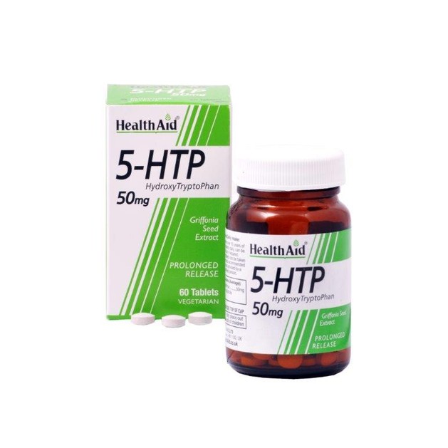 Health Aid 5-HTP Hydroxy TryptoPhan 50mg 60tabs Health Aid 5-HTP Hydroxy TryptoPhan 50mg 60tabs