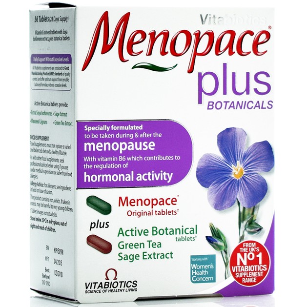 Vitabiotics Menopace Plus 56tabs Vitabiotics Menopace Plus 56tabs