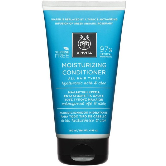 Apivita Moisturizing Conditioner With Hyaluronic Acid & Aloe 150ml Apivita Moisturizing Conditioner With Hyaluronic Acid & Aloe 150ml