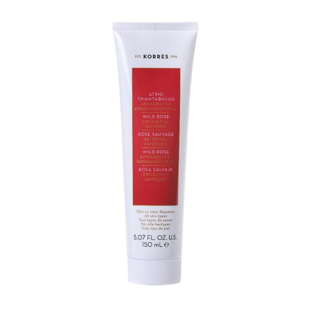 Korres Wild Rose Exfoliating Cleanser 150ml Korres Wild Rose Exfoliating Cleanser 150ml