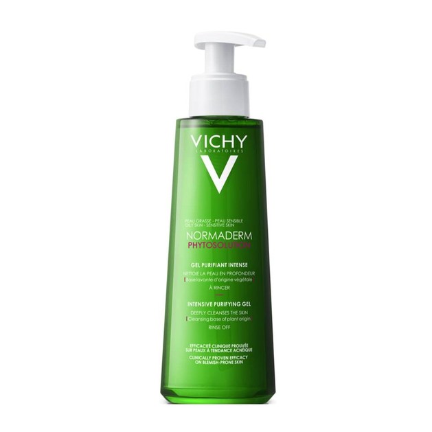 Vichy Normaderm Phytosolution Intensive Purifying Gel Τζελ Εντατικού Καθαρισμού για Λιπαρές Επιδερμίδες με Τάση Ακμής 200ml Vichy Normaderm Phytosolution Intensive Purifying Gel Τζελ Εντατικού Καθαρισμού για Λιπαρές Επιδερμίδες με Τάση Ακμής 200ml