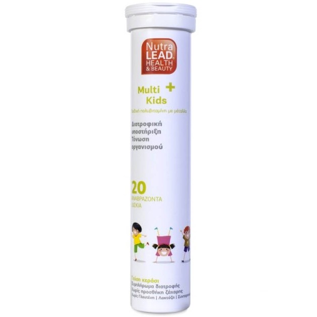 Nutralead Multi Kids+ 20 Αναβρ. Δισκία Nutralead Multi Kids+ 20 Αναβρ. Δισκία