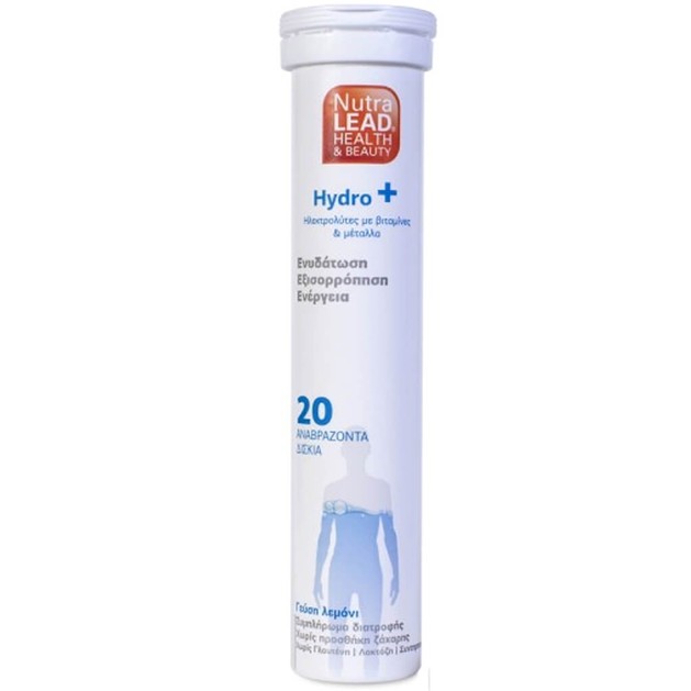 Nutralead Hydro+ 20 Αναβρ. Δισκία Nutralead Hydro+ 20 Αναβρ. Δισκία