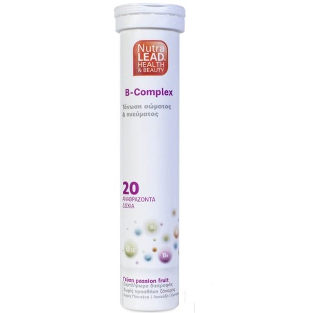 Nutralead B-Complex 20 Αναβρ. Δισκία Nutralead B-Complex 20 Αναβρ. Δισκία
