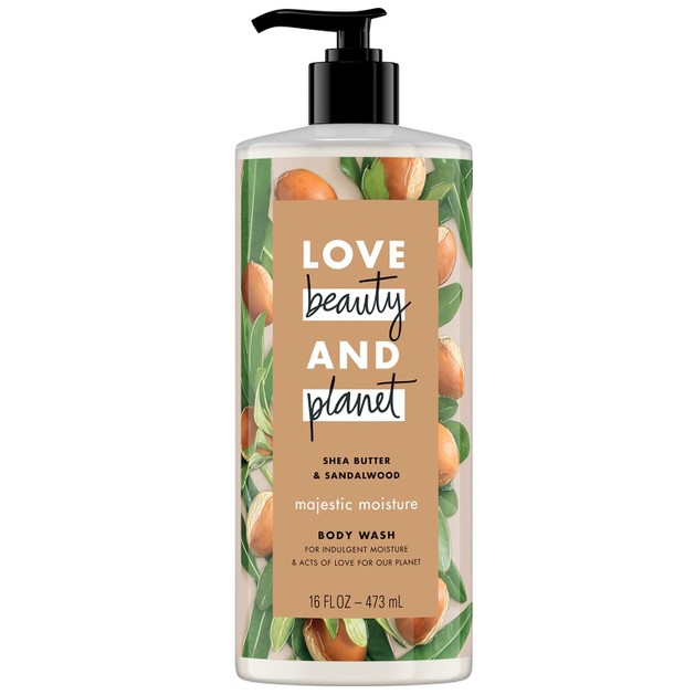 Love Beauty & Planet Shower gel Shea Butter & Sandalwood oil 500ml Love Beauty & Planet Shower gel Shea Butter & Sandalwood oil 500ml