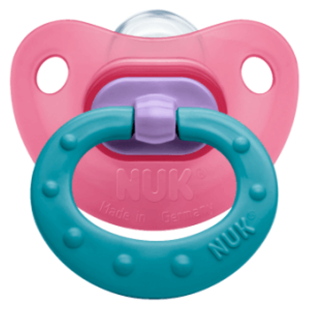 Nuk Classic Fashion Πιπίλα Σιλικόνης Με Κρίκο Nuk Classic Fashion Πιπίλα Σιλικόνης Με Κρίκο