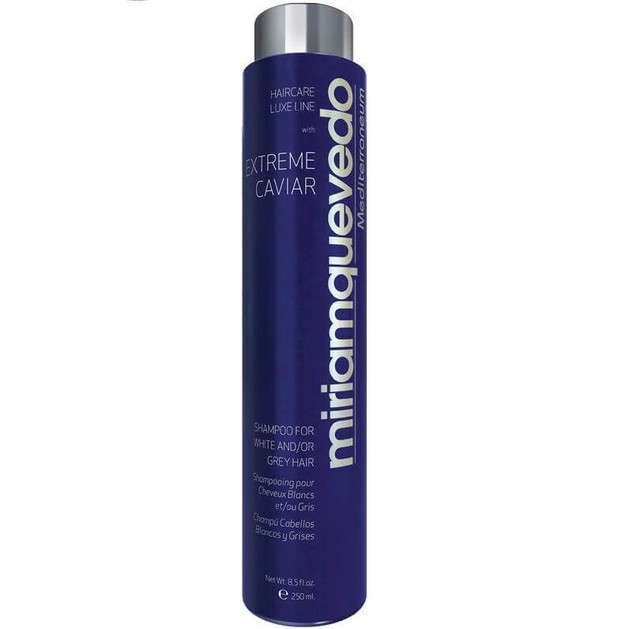 Miriam Quevedo Extreme Caviar Shampoo For White Και Grey Hair Σαμπουαν Για Λευκά Και Γκρίζα Μαλλιά 250ml Miriam Quevedo Extreme Caviar Shampoo For White Και Grey Hair Σαμπουαν Για Λευκά Και Γκρίζα Μαλλιά 250ml
