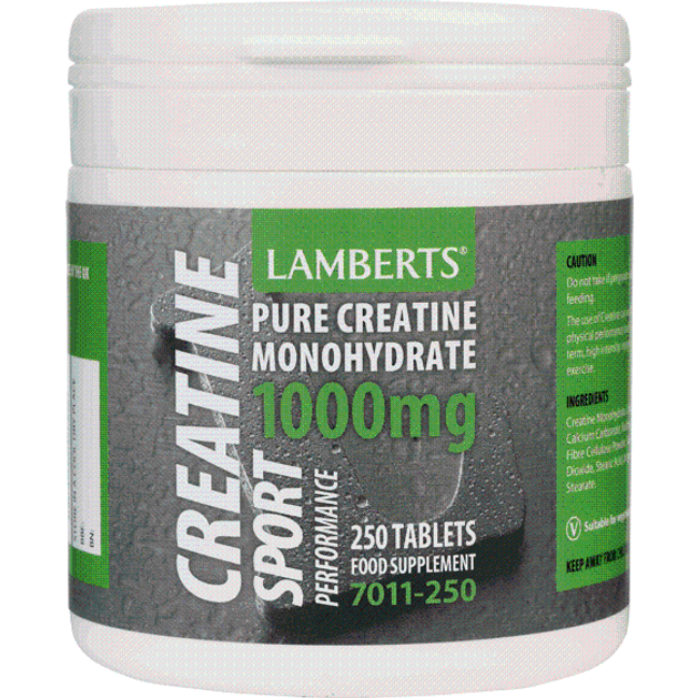 Lamberts Creatine 1000mg 250 tabs Lamberts Creatine 1000mg 250 tabs