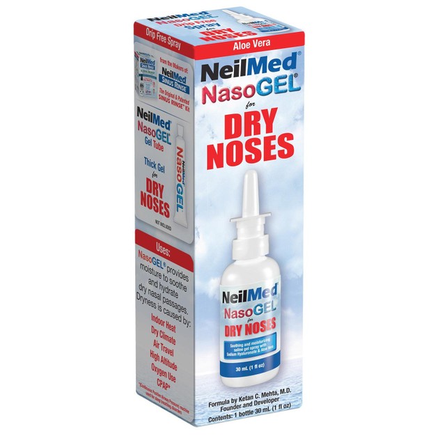 NeilMed Naso Gel For Dry Noses Σπρέι για Μακράς Διάρκειας Εφύγρανση στη Ρινική Ξηρότητα 30ml NeilMed Naso Gel For Dry Noses Σπρέι για Μακράς Διάρκειας Εφύγρανση στη Ρινική Ξηρότητα 30ml