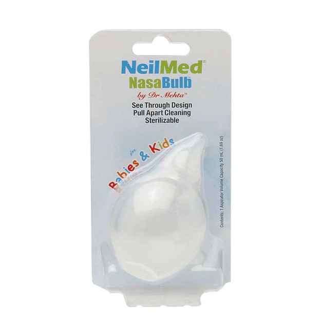 NeilMed Nasal Bulb for Babies & Kids 1 Τεμάχιο NeilMed Nasal Bulb for Babies & Kids 1 Τεμάχιο