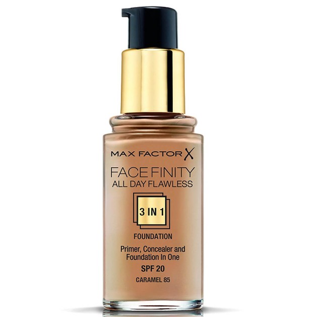Max Factor Facefinity 85 Caramel 3 in 1 Foundation 30ml (make up) Max Factor Facefinity 85 Caramel 3 in 1 Foundation 30ml (make up)