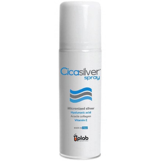 Uplab Cicasilver Spray Σπρέι Αργύρου με Κολλαγόνο,Υαλουρονικό & Βιταμίνη Ε 125ml Uplab Cicasilver Spray Σπρέι Αργύρου με Κολλαγόνο,Υαλουρονικό & Βιταμίνη Ε 125ml