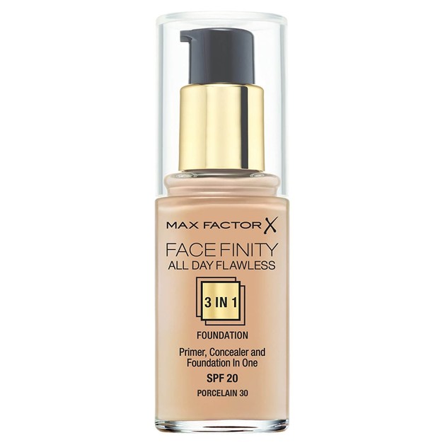 Max Factor Facefinity 30 Porcelain 3 in 1 Foundation 30ml (make up) Max Factor Facefinity 30 Porcelain 3 in 1 Foundation 30ml (make up)