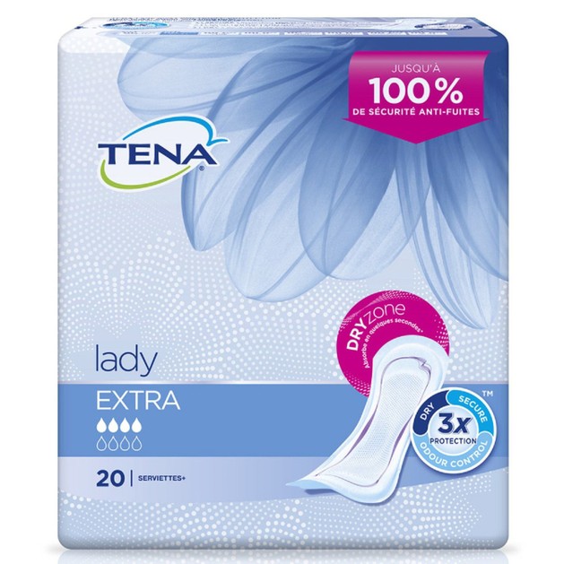 Tena Lady Extra 20 σερβιέτες Tena Lady Extra 20 σερβιέτες
