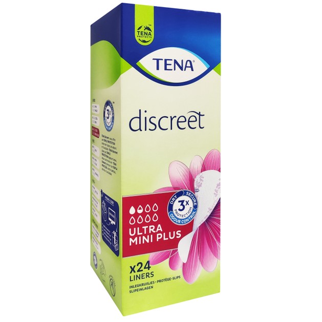 Tena Lady Ultra Mini Plus Σερβιετάκια 24τμχ Tena Lady Ultra Mini Plus Σερβιετάκια 24τμχ