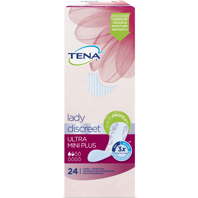 Tena Lady Ultra Mini Plus Σερβιετάκια 24τμχ Tena Lady Ultra Mini Plus Σερβιετάκια 24τμχ