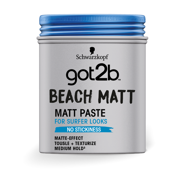 Schwarzkopf Got2b Beach Matt Paste 100ml Schwarzkopf Got2b Beach Matt Paste 100ml