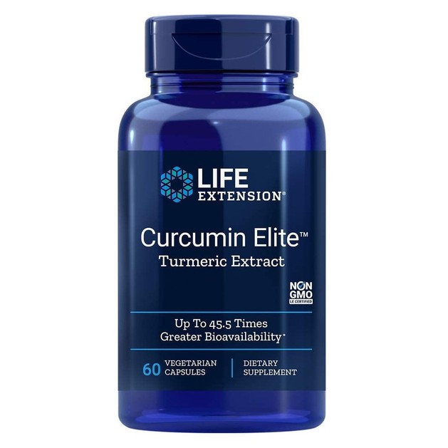 Life Extension Curcumin Elite Turmeric Extract Συμπλήρωμα Διατροφής Κουρκουμίνης Υψηλής Βιοδιαθεσιμότητας & Απορρόφησης 60Vegcap Life Extension Curcumin Elite Turmeric Extract Συμπλήρωμα Διατροφής Κουρκουμίνης Υψηλής Βιοδιαθεσιμότητας & Απορρόφησης 60Vegcap