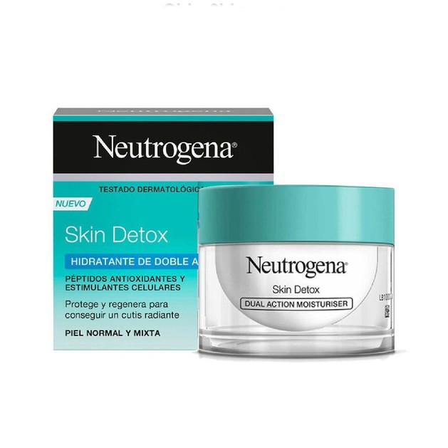 Neutrogena Skin Detox Dual Action Moisturiser Ενυδατική Κρέμα προσώπου Διπλής Δράσης 50ml Neutrogena Skin Detox Dual Action Moisturiser Ενυδατική Κρέμα προσώπου Διπλής Δράσης 50ml