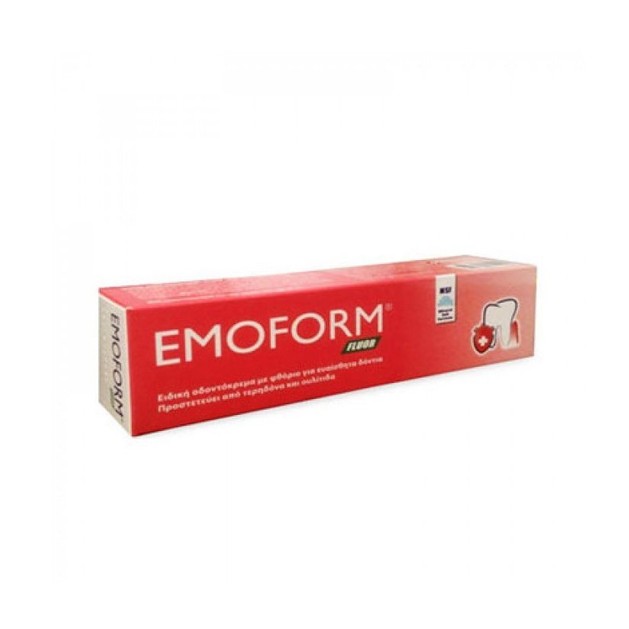 Emoform Fluor Swiss Ειδική Οδοντόκρεμα με Φθόριο 50ml Emoform Fluor Swiss Ειδική Οδοντόκρεμα με Φθόριο 50ml