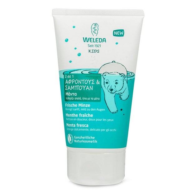 Weleda Kids 2in1 Shampoo and Body Wash Mint 150ml Weleda Kids 2in1 Shampoo and Body Wash Mint 150ml