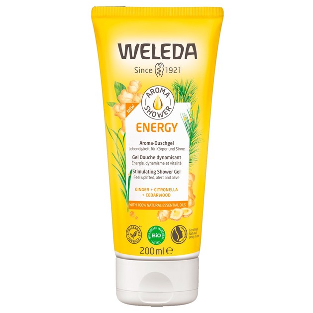 Weleda Energy Aroma Shower Gel 200ml Weleda Energy Aroma Shower Gel 200ml