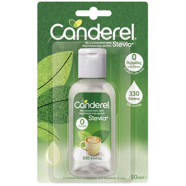 Canderel Stevia Υγρό 50ml Canderel Stevia Υγρό 50ml