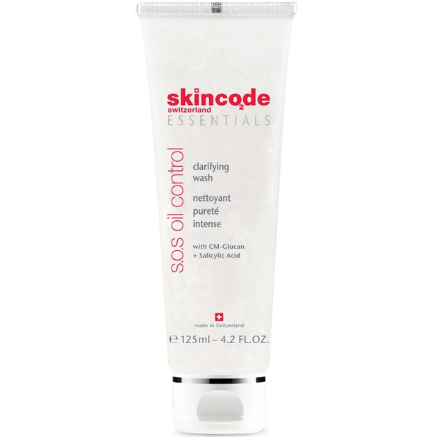 Skincode Essentials S.O.S Oil Control Clarifying Wash Απαλή Καθαριστική Κρέμα Προσώπου για Λιπαρές Μικτές Επιδερμίδες 125ml Skincode Essentials S.O.S Oil Control Clarifying Wash Απαλή Καθαριστική Κρέμα Προσώπου για Λιπαρές Μικτές Επιδερμίδες 125ml