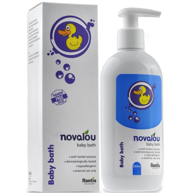 Novalou Baby Bath Βρεφικό Αφρόλουτρο με Φυτικά Εκχυλίσματα 250ml Novalou Baby Bath Βρεφικό Αφρόλουτρο με Φυτικά Εκχυλίσματα 250ml