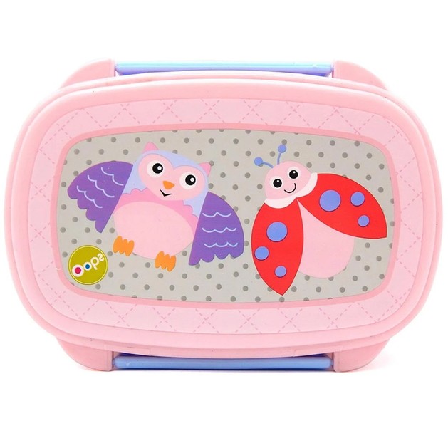 Oops 4-in-1 Cool-Lunch Kit 12m+, 1 Τεμάχιο - Ροζ Oops 4-in-1 Cool-Lunch Kit 12m+, 1 Τεμάχιο - Ροζ