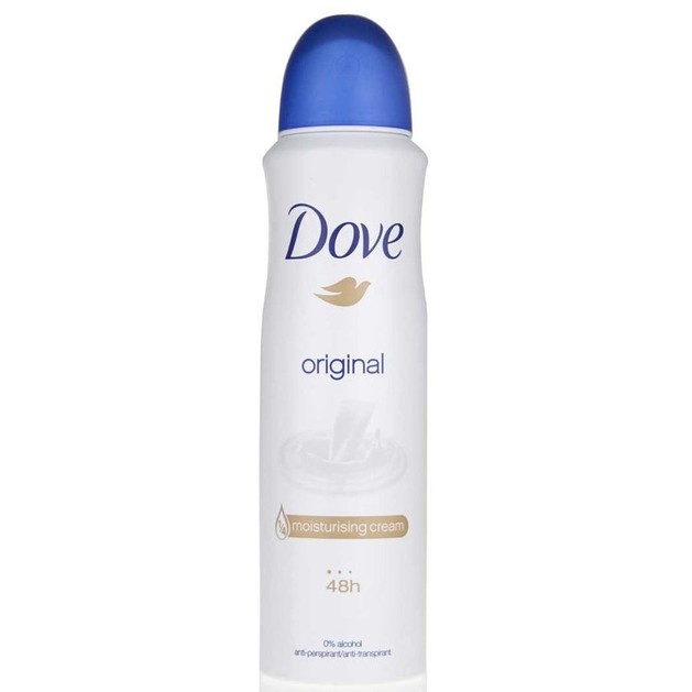 Dove Deo Spray Original 48h Αποσμητικό 48ωρης Αντιιδρωτικής Προστασίας με Διακριτικό Άρωμα 150ml Dove Deo Spray Original 48h Αποσμητικό 48ωρης Αντιιδρωτικής Προστασίας με Διακριτικό Άρωμα 150ml