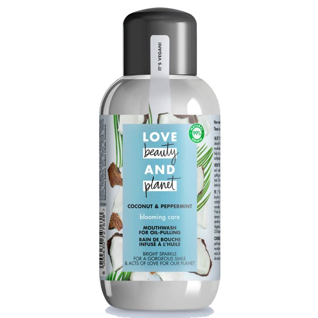 Love Beauty & Planet Coconut & Peppermint Blooming Care Mouthwash Στοματικό Διάλυμα, Πρόληψη της Πλάκας & Δροσερή Αναπνοή 250ml Love Beauty & Planet Coconut & Peppermint Blooming Care Mouthwash Στοματικό Διάλυμα, Πρόληψη της Πλάκας & Δροσερή Αναπνοή 250ml